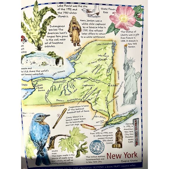 The United States of America State-by-State Guide Book Scholastic 2000 Maps - Picture 8 of 8